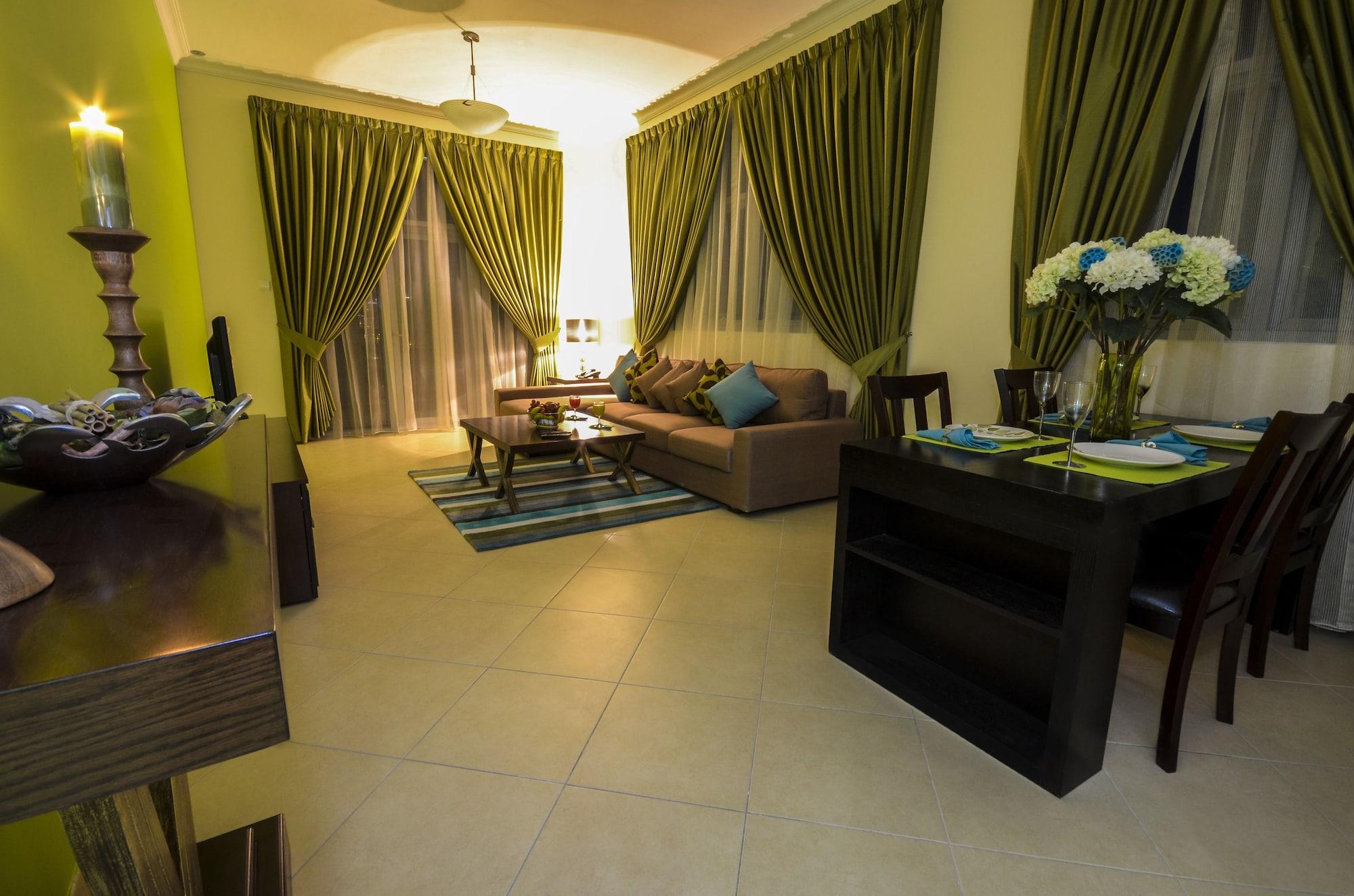 Al Waleed Palace Hotel Apartment Al Barsha Dubai Eksteriør bilde