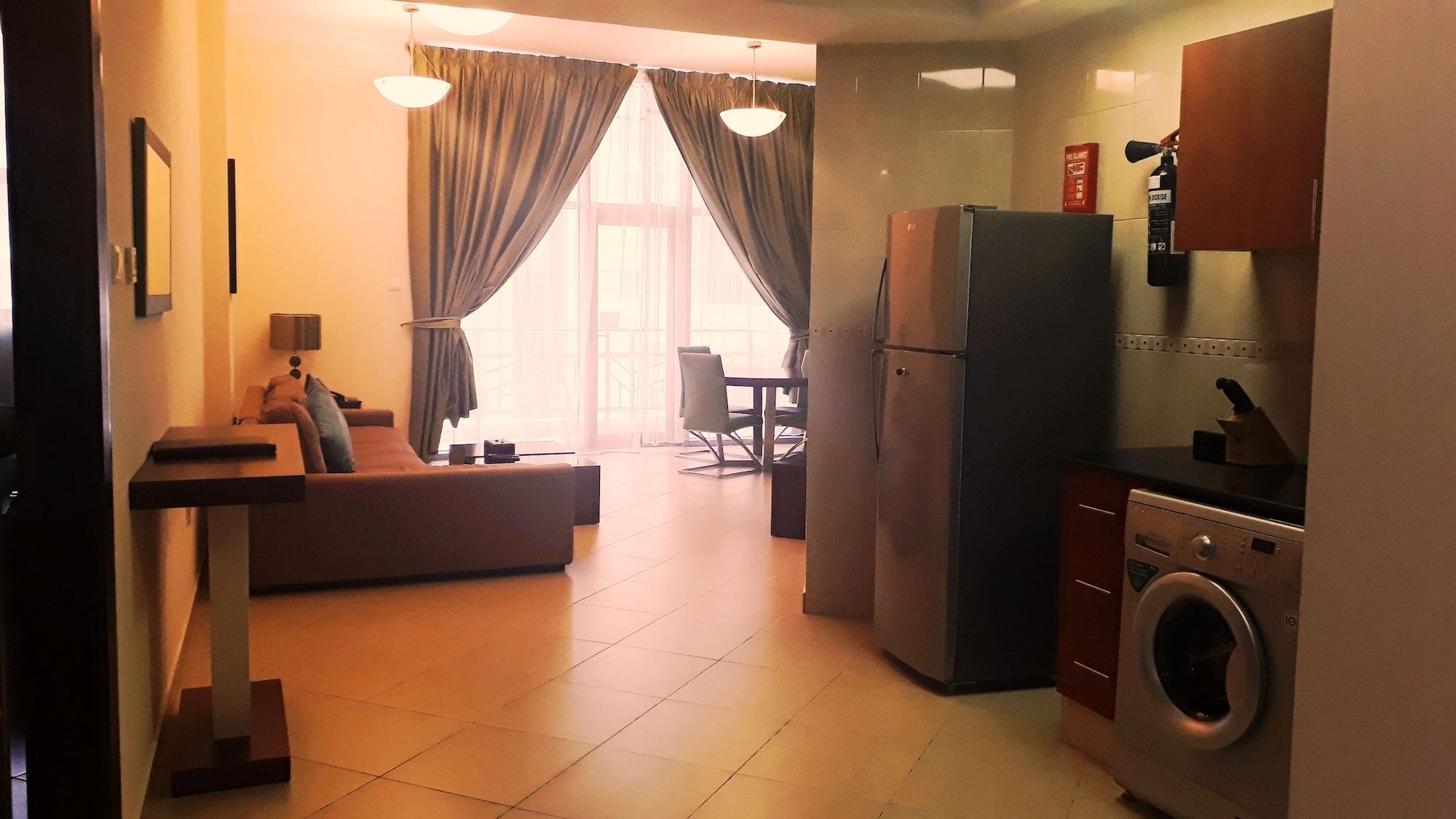 Al Waleed Palace Hotel Apartment Al Barsha Dubai Eksteriør bilde