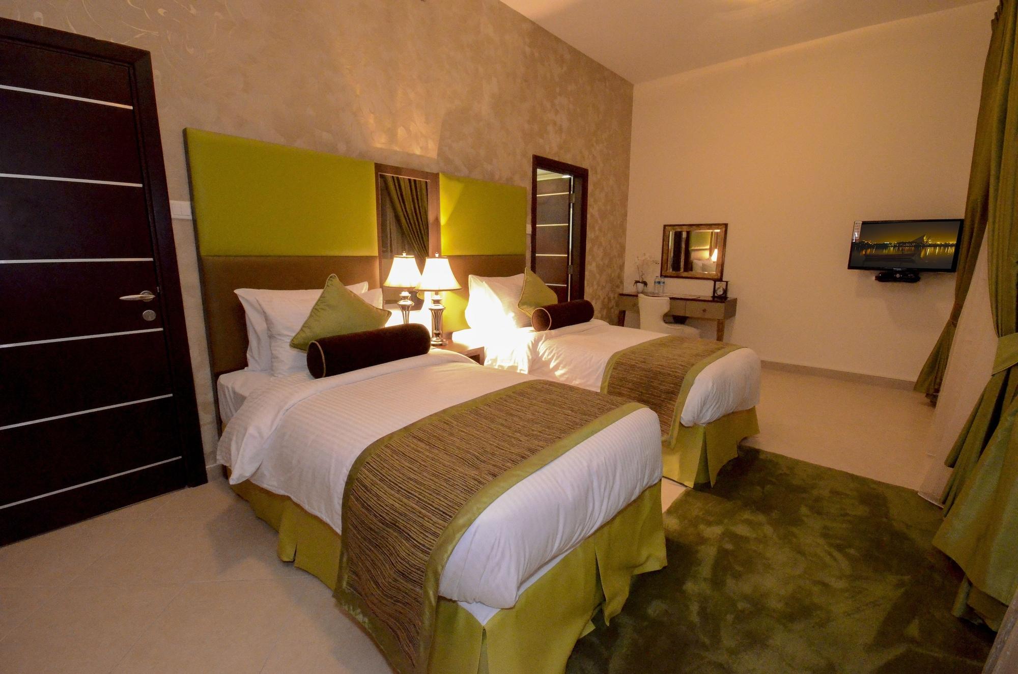 Al Waleed Palace Hotel Apartment Al Barsha Dubai Eksteriør bilde
